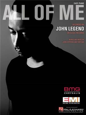 John Legend: All of Me: Easy Piano