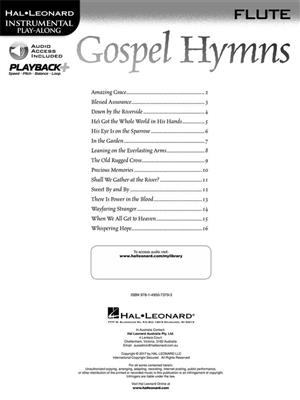 Gospel Hymns for Flute: Flöte Solo