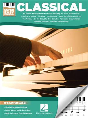 Classical - Super Easy Songbook: Klavier Solo