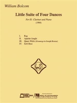 William Bolcom: Little Suite of Four Dances: Klarinette mit Begleitung
