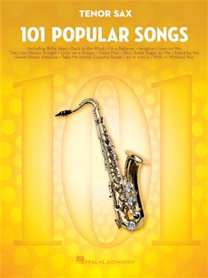 101 Popular Songs: Tenorsaxophon