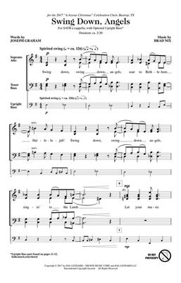 Joseph Graham: Swing Down, Angels: Gemischter Chor A cappella
