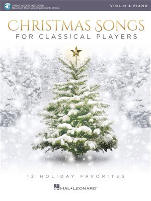 Christmas Songs for Classical Players: Violine mit Begleitung