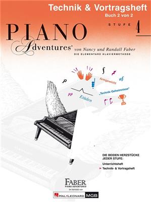 Piano Adventures: Technik- & Vortragsheft Stufe 4