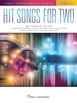 Hit Songs for Two Violins: Violine Solo