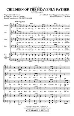 Children of the Heavenly Father: (Arr. René Clausen): Gemischter Chor A cappella