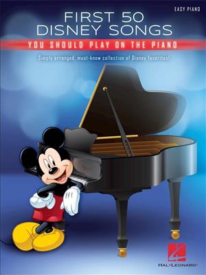 First 50 Disney Songs: Easy Piano