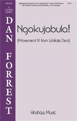 Dan Forrest: Ngokujabula: Movement 4 from Jubilate Deo: Gemischter Chor mit Begleitung