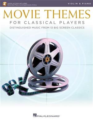 Movie Themes for Classical Players - Violin: Violine mit Begleitung