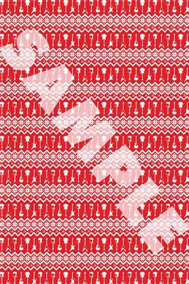 Wrapping Paper - Red & White Holiday Guitar Theme
