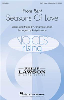 Jonathan Larson: Seasons of Love (from Rent): (Arr. Philip Lawson): Gemischter Chor A cappella