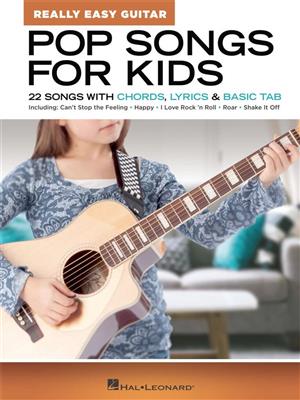 Pop Songs for Kids - Really Easy Guitar Series: Gitarre Solo