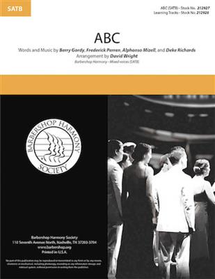 Alphonso Mizell: ABC: (Arr. David Wright): Gemischter Chor A cappella