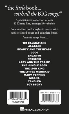 The Little Black Disney Songbook for Ukulele: Ukulele Solo