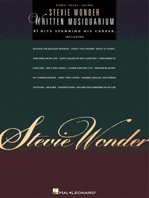 Stevie Wonder: Stevie Wonder - Written Musiquarium: Klavier, Gesang, Gitarre (Songbooks)