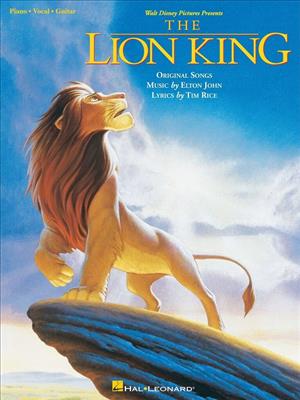 The Lion King: Klavier, Gesang, Gitarre (Songbooks)