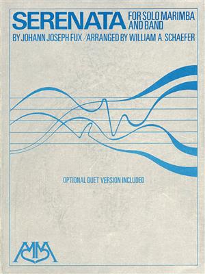 Johann Joseph Fux: Serenata: (Arr. William A. Schaefer): Blasorchester mit Solo