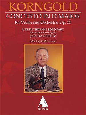 Erich Wolfgang Korngold: Violin Concerto in D Major, Op. 35: Orchester mit Solo