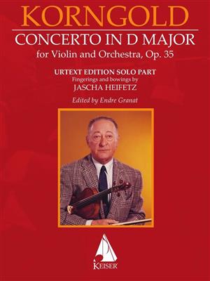 Erich Wolfgang Korngold: Violin Concerto in D Major, Op. 35: Orchester mit Solo