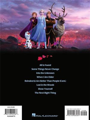 Frozen 2 Piano/Vocal/Guitar Songbook: Klavier, Gesang, Gitarre (Songbooks)