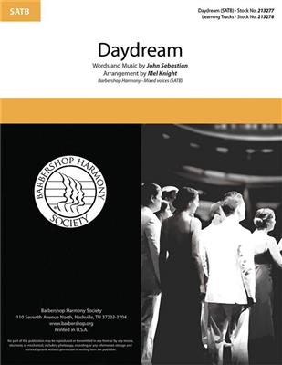 Daydream: (Arr. Mel Knight): Gemischter Chor A cappella