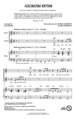 George Gershwin: Fascinating Rhythm: (Arr. Ed Lojeski): Frauenchor mit Begleitung