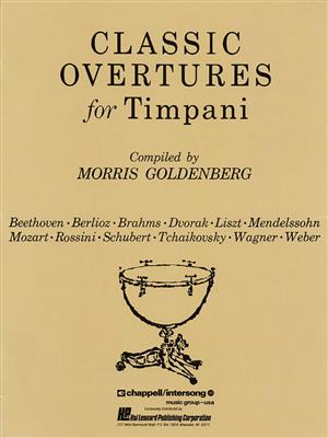 Morris Goldenberg: Classic Overtures for Timpani: Sonstige Percussion