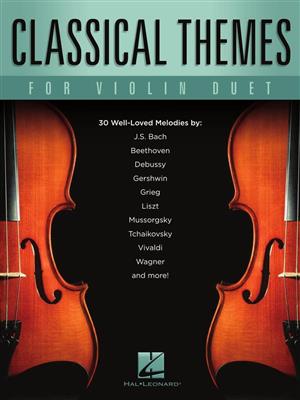 Classical Themes for Violin Duet: Violine Solo