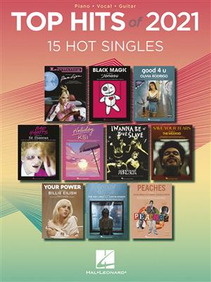 Top Hits of 2021: Klavier, Gesang, Gitarre (Songbooks)