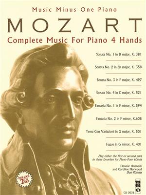 Mozart - Complete Music for Piano, 4 Hands: Klavier Solo