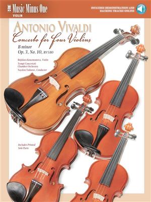 Bojidara Kouzmanova: Concerto for 4 Violins B minor Op. 3 No.10 RV580: Violine Solo