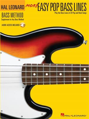 More Easy Pop Bass Lines: Bassgitarre Solo