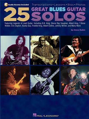 25 Great Blues Guitar Solos: Gitarre Solo