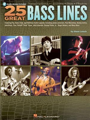 25 Great Bass Lines: Gitarre Solo