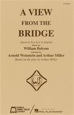 William Bolcom: A View from the Bridge - Libretto: Gemischter Chor mit Begleitung