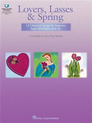 Lovers, Lasses & Spring: Klavier, Gesang, Gitarre (Songbooks)