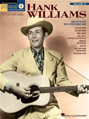 Hank Williams: Klavier, Gesang, Gitarre (Songbooks)