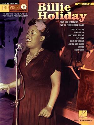 Billie Holiday: Billie Holiday: Klavier, Gesang, Gitarre (Songbooks)