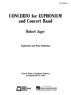 Robert Jager: Concerto for Euphonium and Concert Band: Klavier Solo