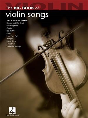 Big Book of Violin Songs: Violine Solo