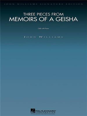 John Williams: Three Pieces from Memoirs Of A Geisha: Cello mit Begleitung