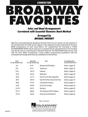 Essential Elements Broadway Favorites: (Arr. Michael Sweeney): Blasorchester