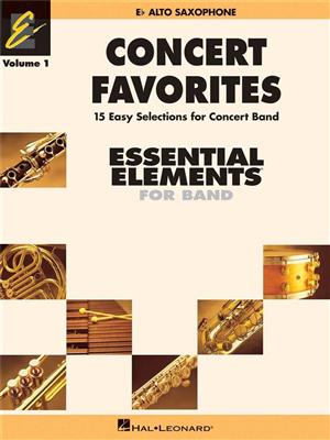 Concert Favorites Vol. 1 - Eb Alto Sax: (Arr. John Higgins): Blasorchester