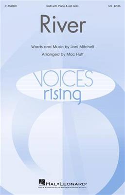 Joni Mitchell: River: (Arr. Mac Huff): Gemischter Chor mit Begleitung