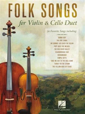 Folk Songs for Violin and Cello Duet: (Arr. Michelle Hynson): Streicher Duett