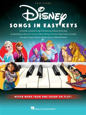 Disney Songs in Easy Keys: Easy Piano