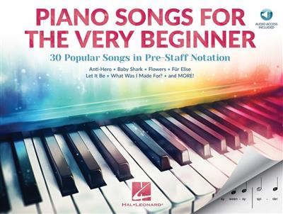 Piano Songs for the Very Beginner: Klavier Solo