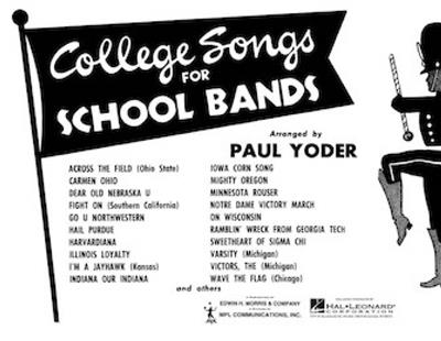 College Songs for School Bands - Basses: Blasorchester