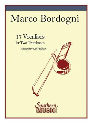 Marco Bordogni: 17 Vocalises: (Arr. Earl Hoffman): Posaune Duett