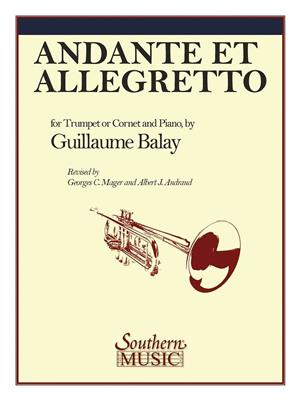 Guillaume Balay: Andante And Allegretto: (Arr. Albert Andraud): Trompete mit Begleitung